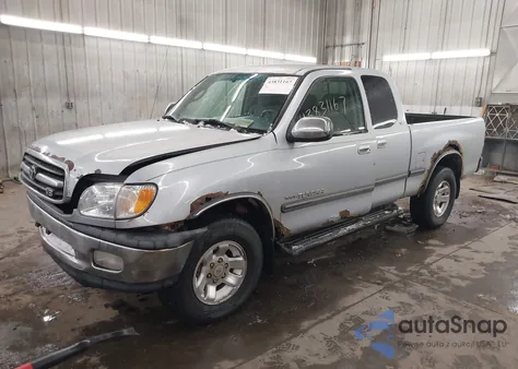 2000 Toyota Tundra Sr5 V8 from USA, damaged, VIN 5TBRT3416YS080277